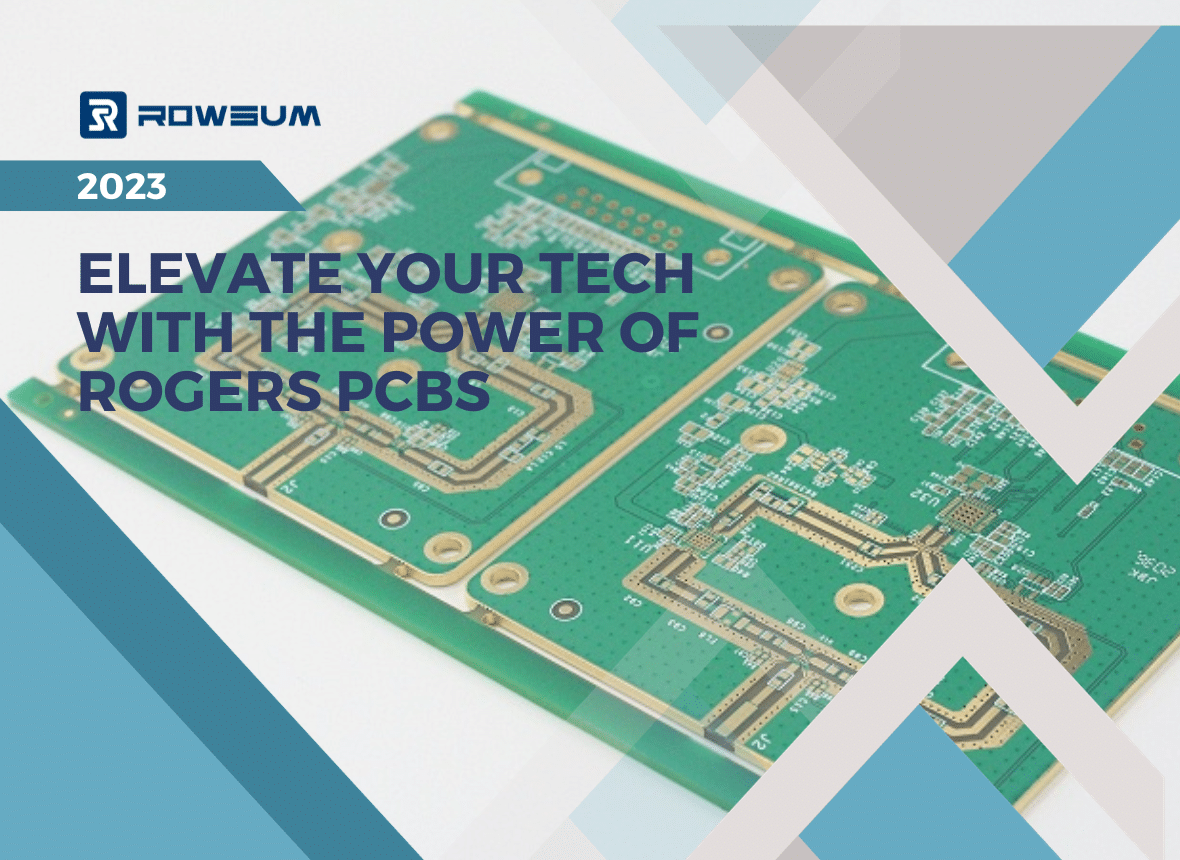 elevate your tech with the power of rogers pcbs