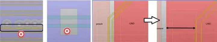 continuous reference layer for traces