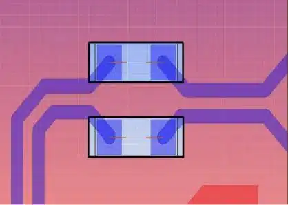 impedance control for surface mount pads